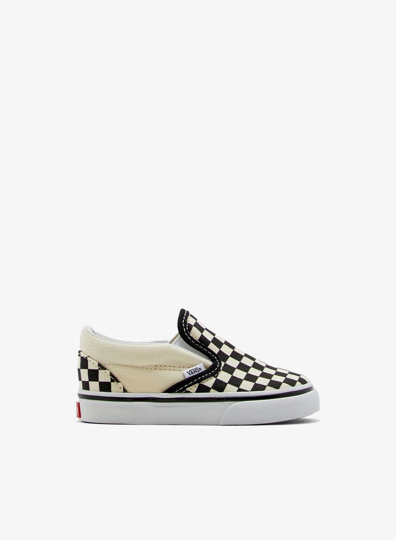 VANS Infant Checkerboard Classic Slip-Ons - Image 1